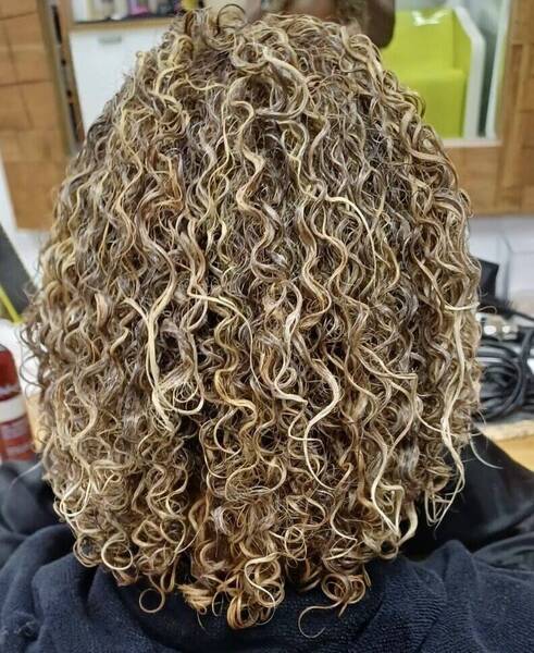 Mèches et soin hydratant