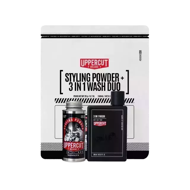 Styling powder + 3 in 1 Wash