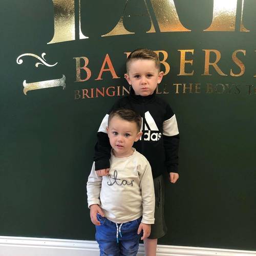 Fresh cut for the lads 