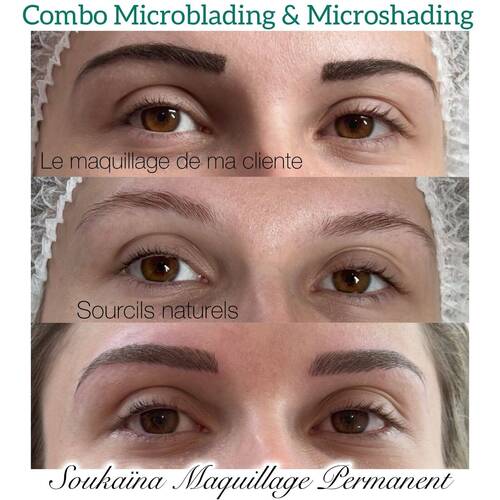 Restructuration sourcils en Microblading & Microshading #clermontferrand