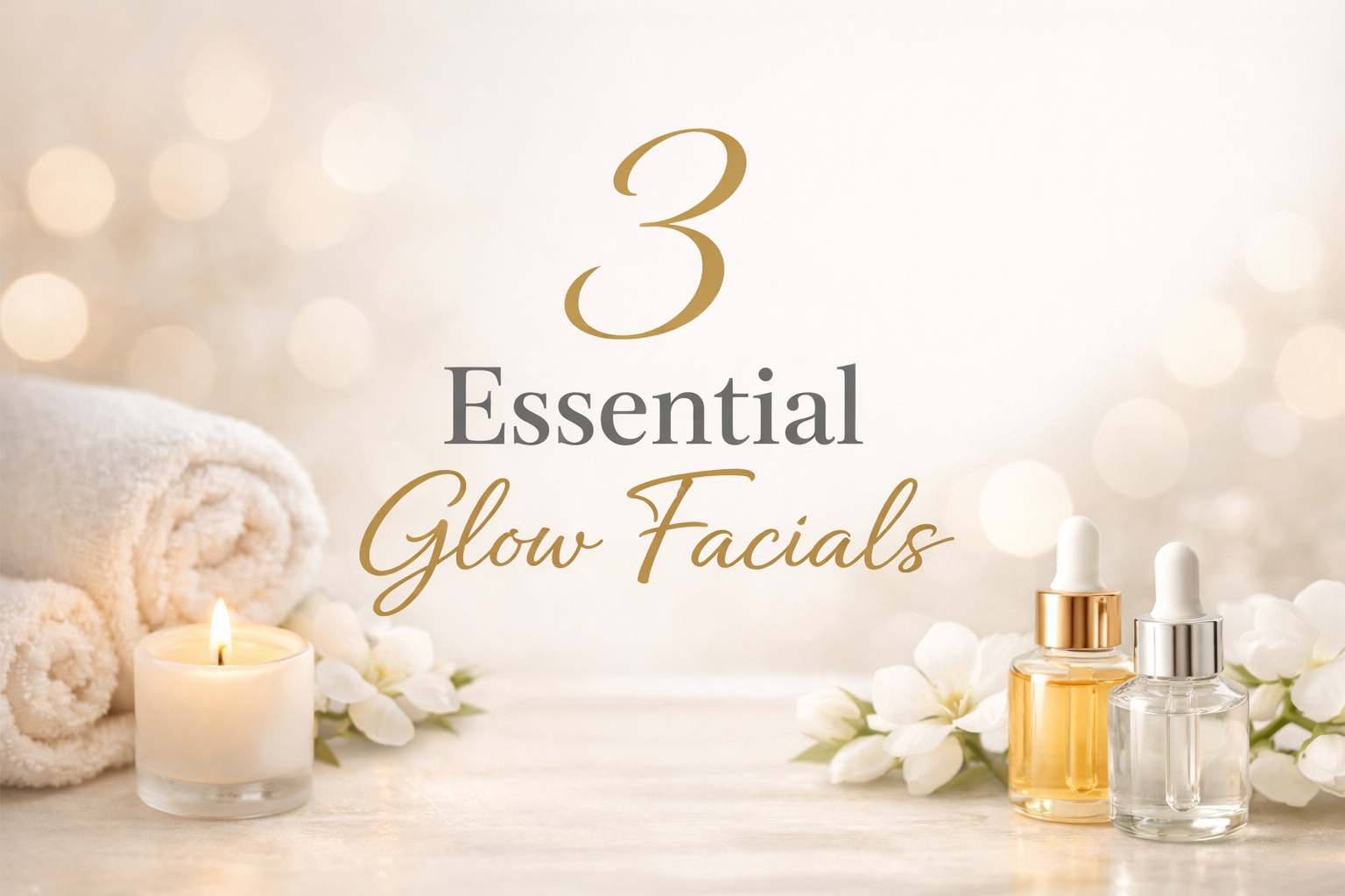 3 Essential Glow Facials
