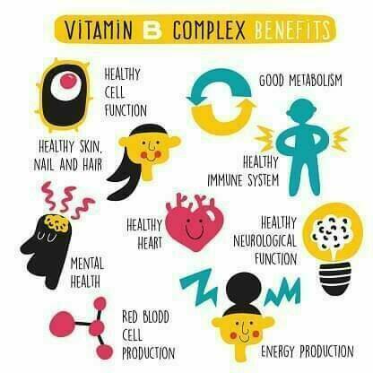 Vitamin B complex contains 8 different B vitamins - only £15.00. Book via the booking system