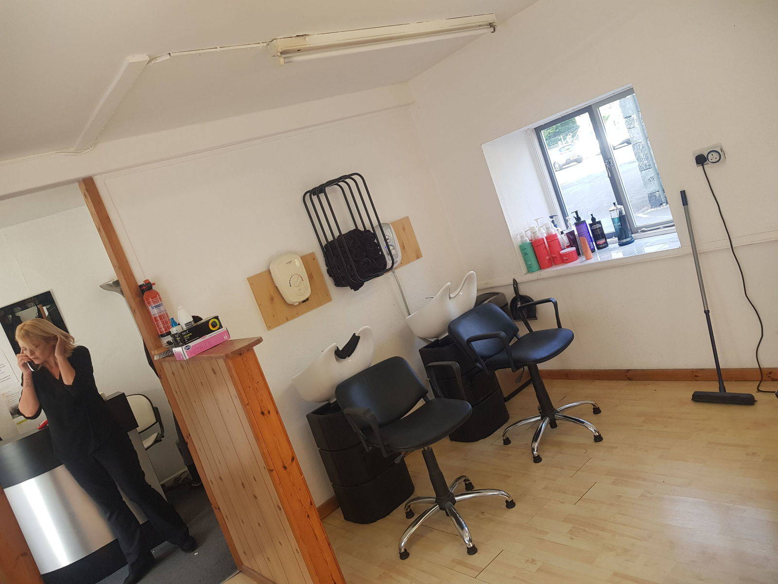 Old backwash stations