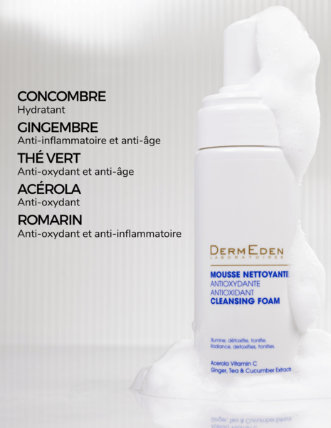 Mousse Nettoyante Anti-oxydante