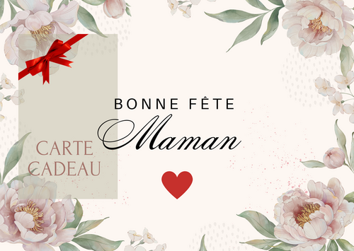 Carte cadeau fête des mères