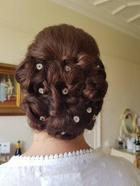 Bridal put up for the lovely steph