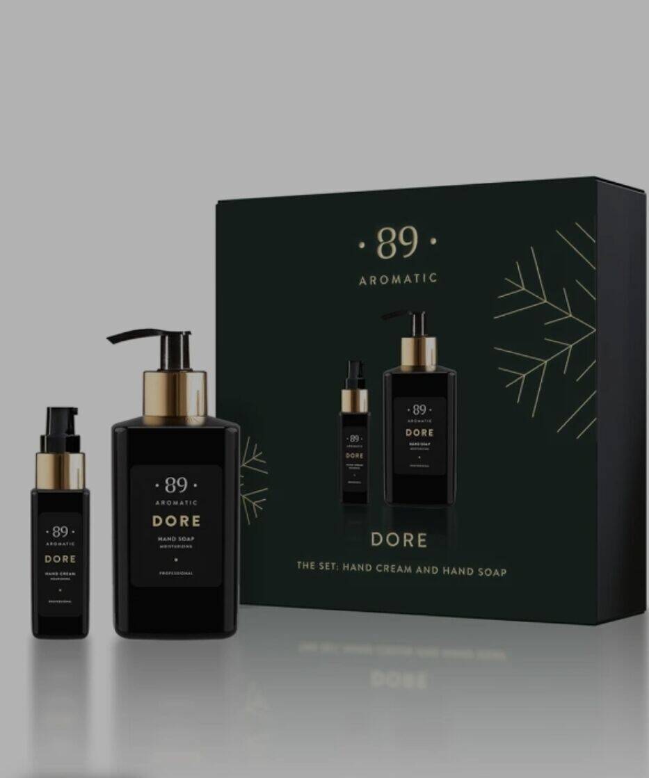 Hand soap and hand cream set DORE