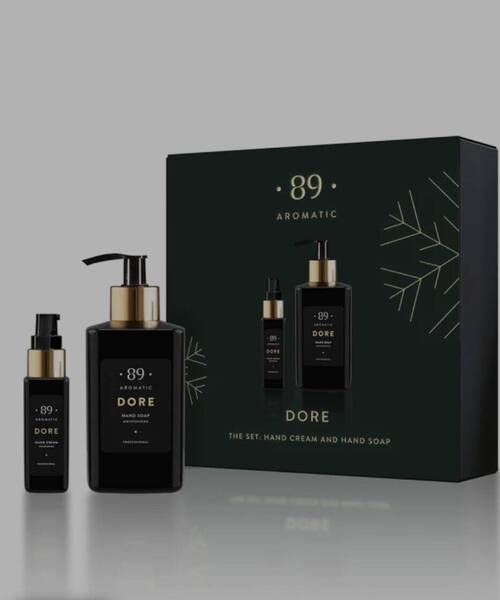 Hand soap and hand cream set DORE