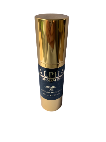 Alpha Grooming Beard Oil Sandalwood & Vanilla (Vegan)