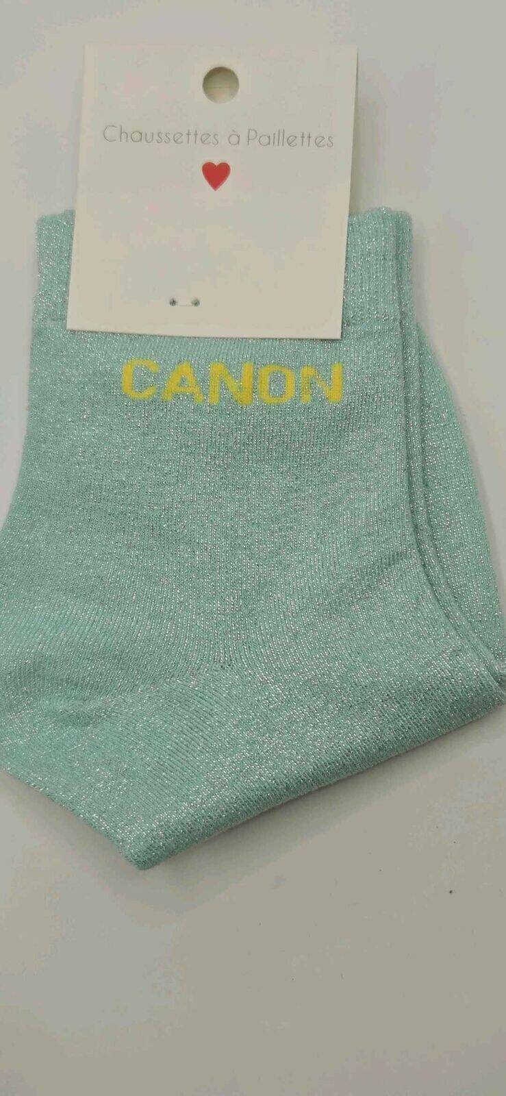 Chaussettes à Paillettes Canon