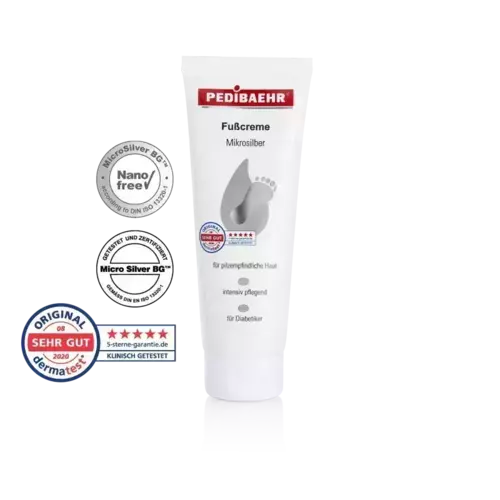 Fußcreme Mikrosilber 125 ml