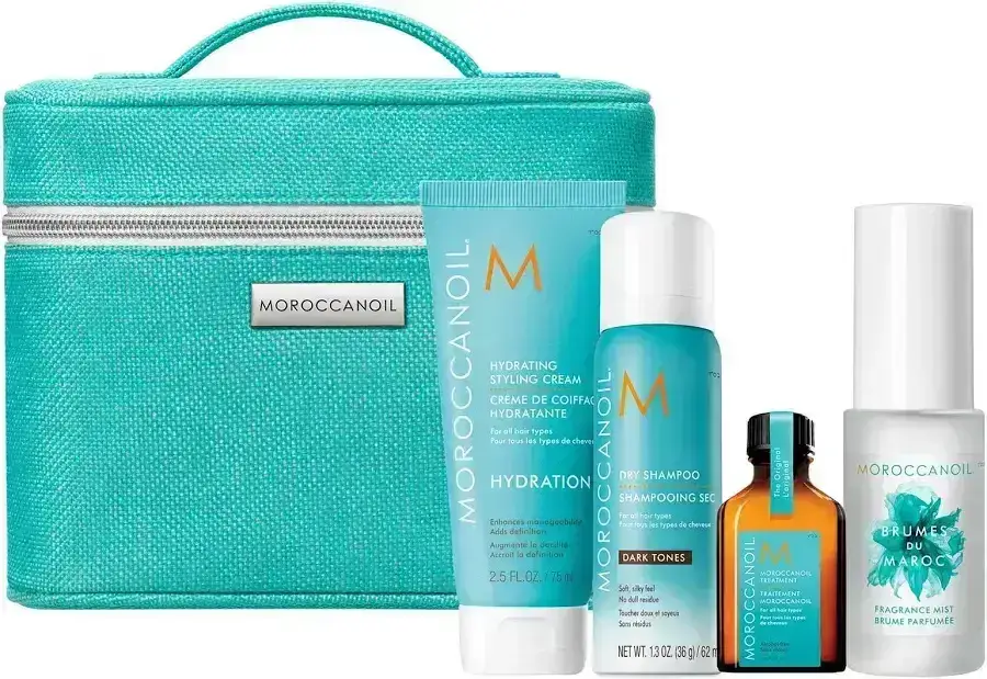 MoroccanOil - Discover hydration bags - Discover hydration bags (blue fabric)