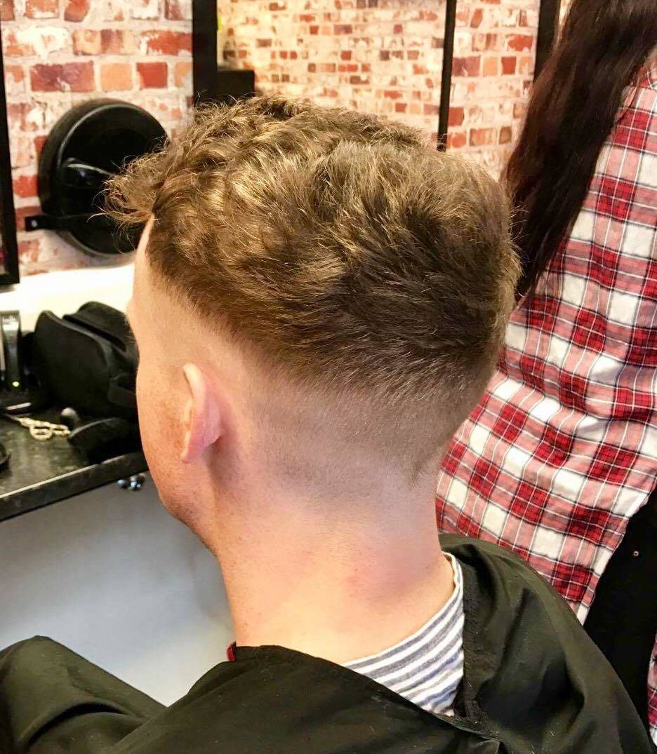 COMPETITION.   NATASHA ✂️Please like our page , and like and share this picture Natasha's cut. To be in with a chance of winning Hot towel shave , a haircut plus hair products ✂️