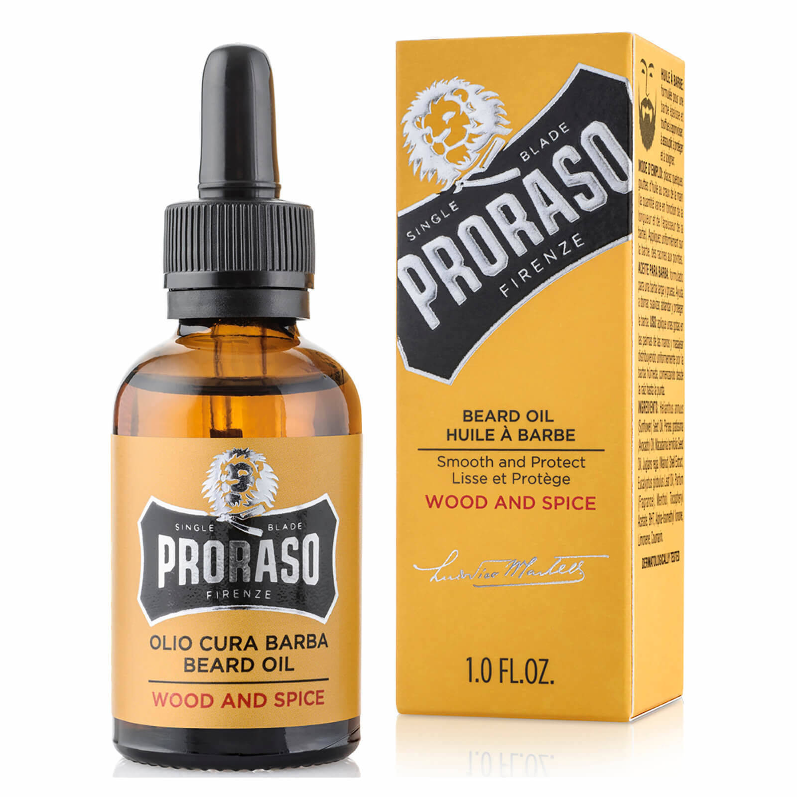 Proraso Wood and Spice Beard Oil 30ml