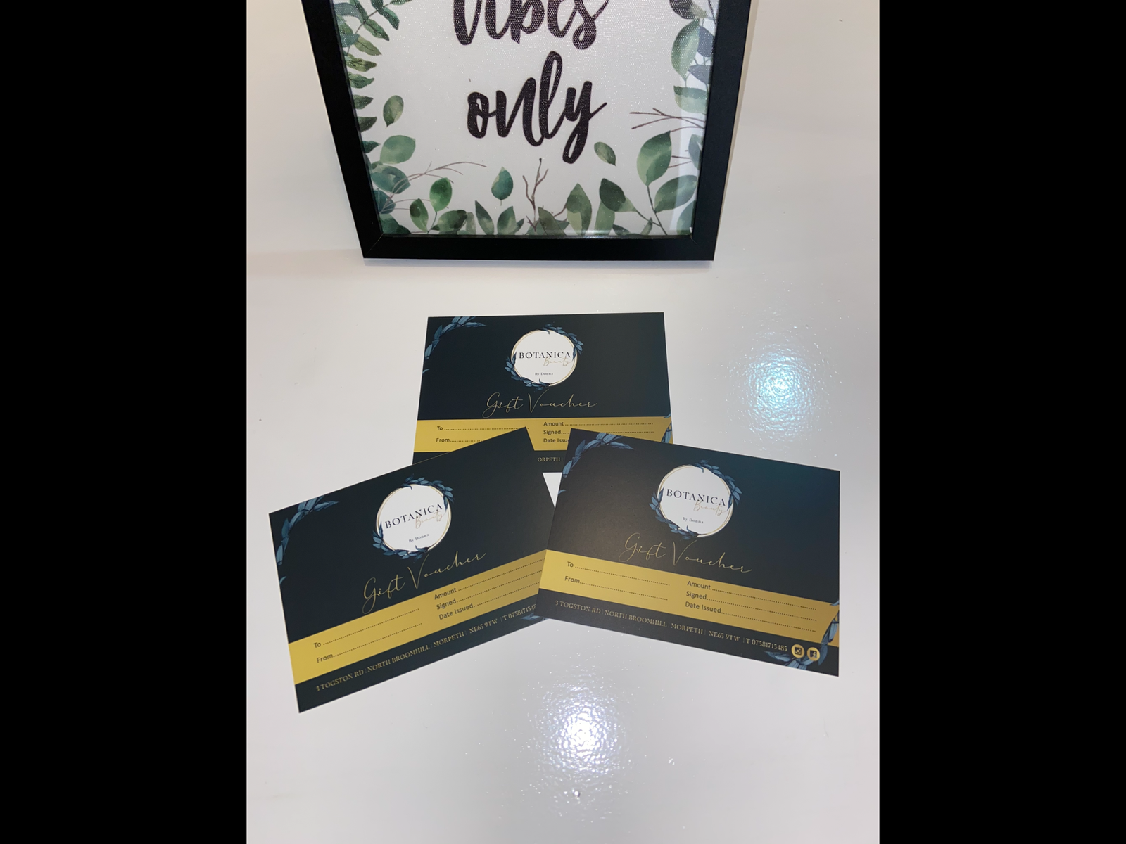 Botanica Beauty Gift Certificate 