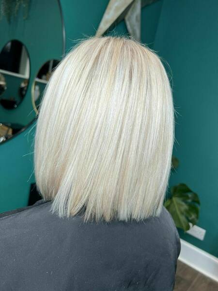 Baby blonde baby lights 🤩