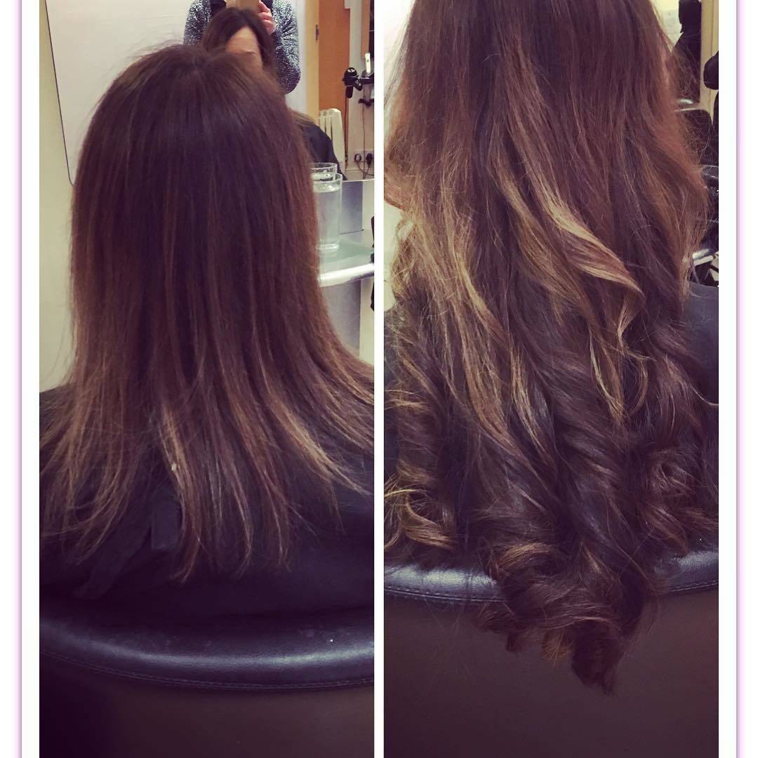 Before and after on lovely bride to be LV HAIR Edinburgh #greatlengthsuk #greatlengths #hairgoals #lovehair #hairfashion