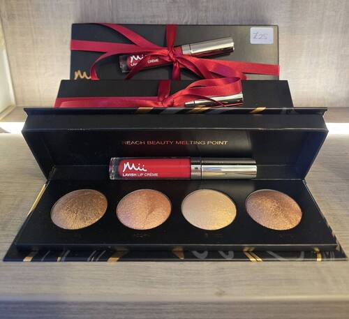 Mii molten luxe pallette and lip creme
