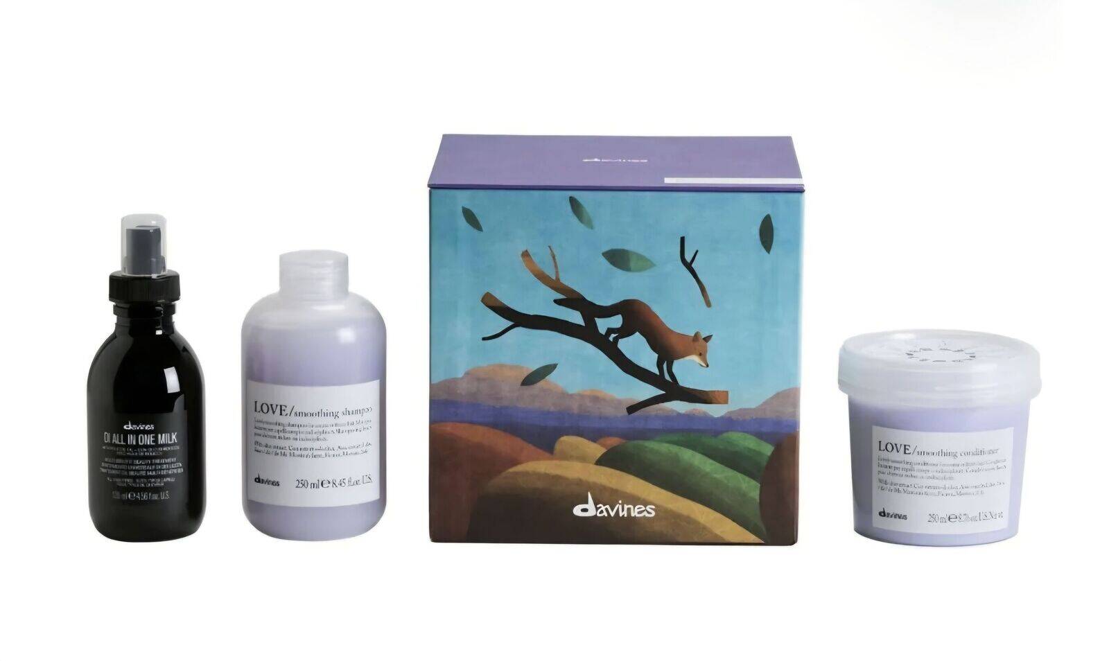 Davines Colourful Mediterranean Scrub Holiday Gift Set (For Coarse or Frizzy Hair)