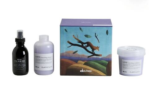 Davines Colourful Mediterranean Scrub Holiday Gift Set (For Coarse or Frizzy Hair)