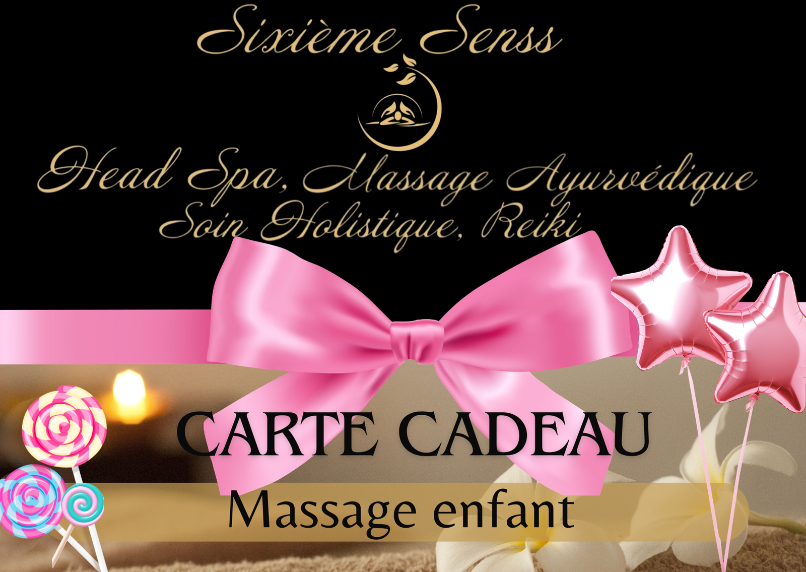 Carte cadeau massage enfant, "Shanta Bala"