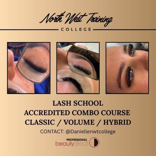 Lash Combo £450 with kit Sunday 8th February 10am start deposit 