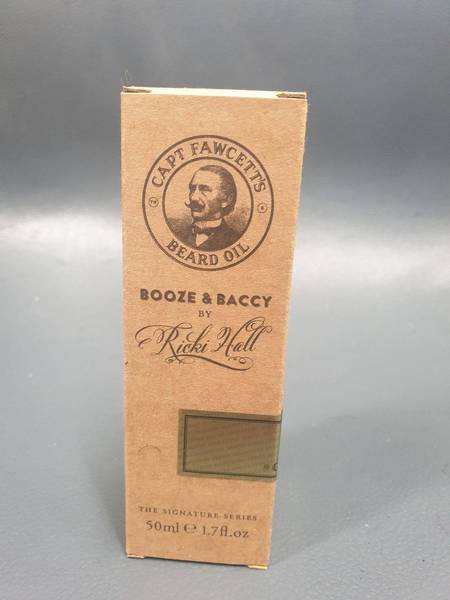 Captain Fawcetts Booze & Baccy beard oil 50ml