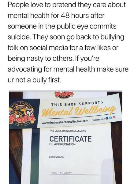 Blowing out someone else’s candle won’t make your own shine brighter..Remember that! #Alwayssupportmentalhealth#wedo!