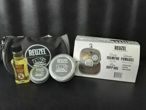 Reuzel Pigs Can Fly Pomade & Shampoo Trio