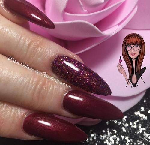 Masquerade and a custom mix magpie glitter