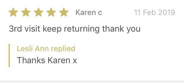 Thank you for your reviews 15% off when you leave a review