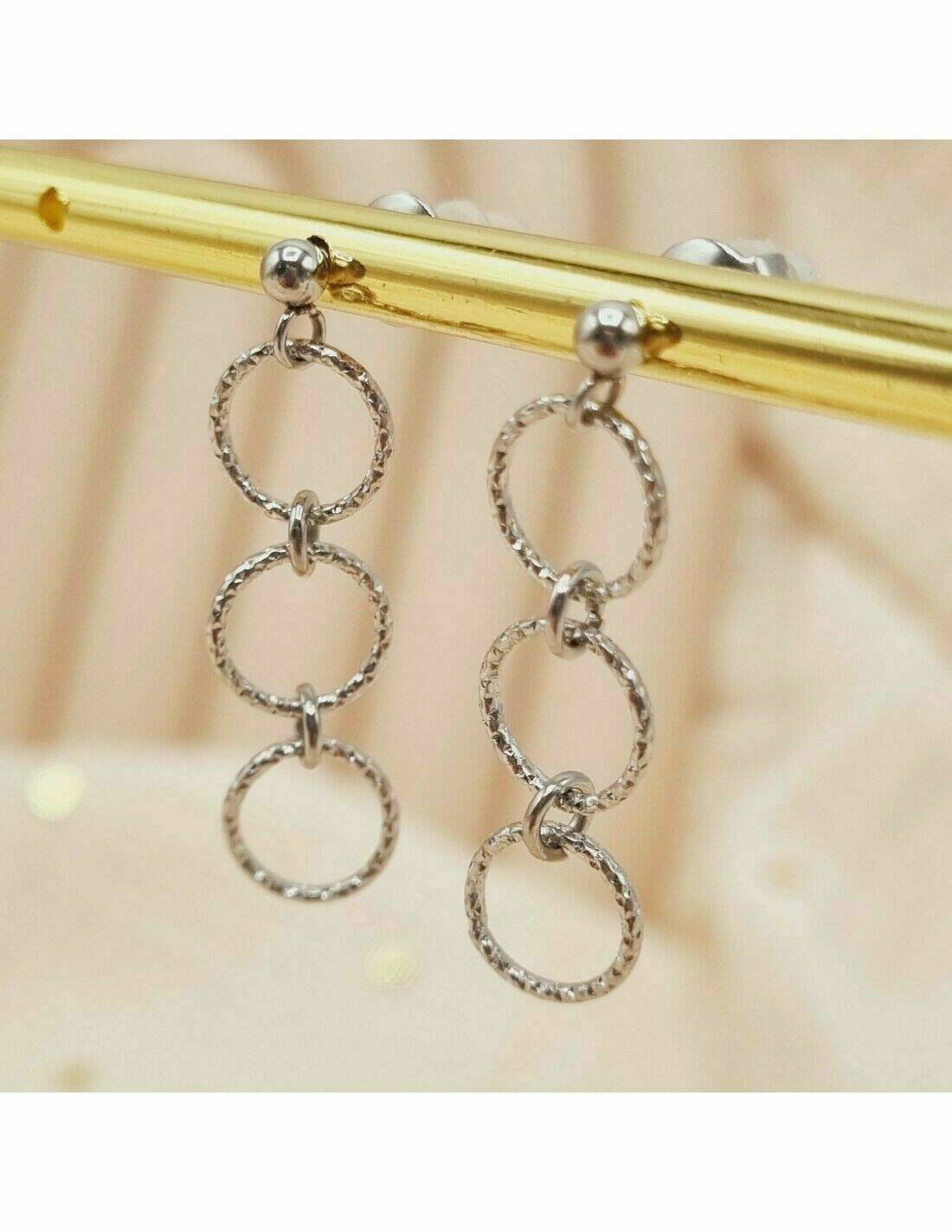 Boucles Romy argent