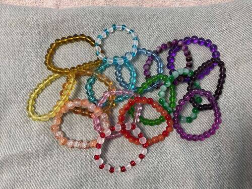 Bracelet en perle de verre 