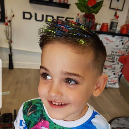 Kids cuts at dudes