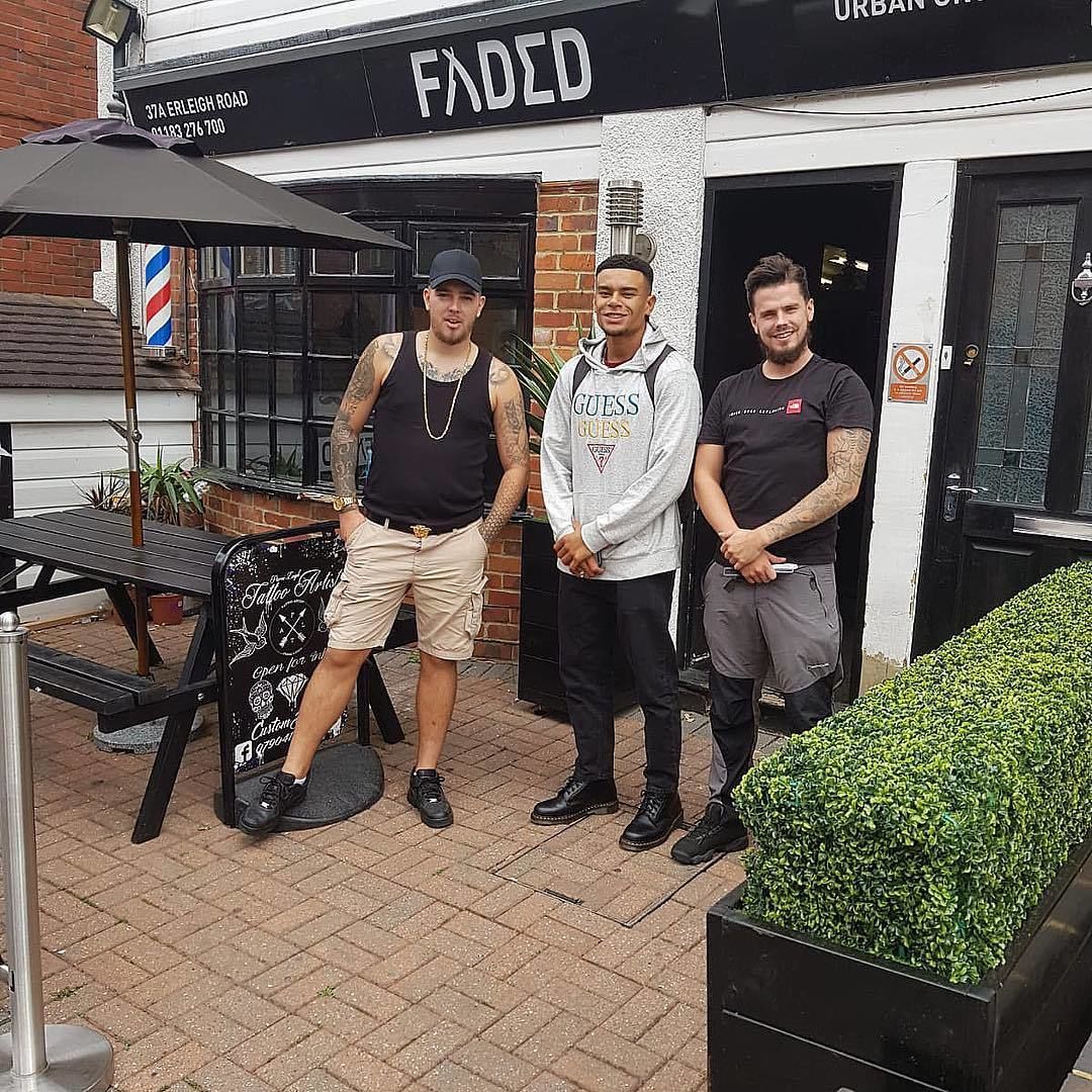 Big up @wes.nelson from @loveisland for passing through to get that Fresh Fade for Fest! Its only right! 
#FadedUGL #urbangroominglounge #loveisland #wesnelson