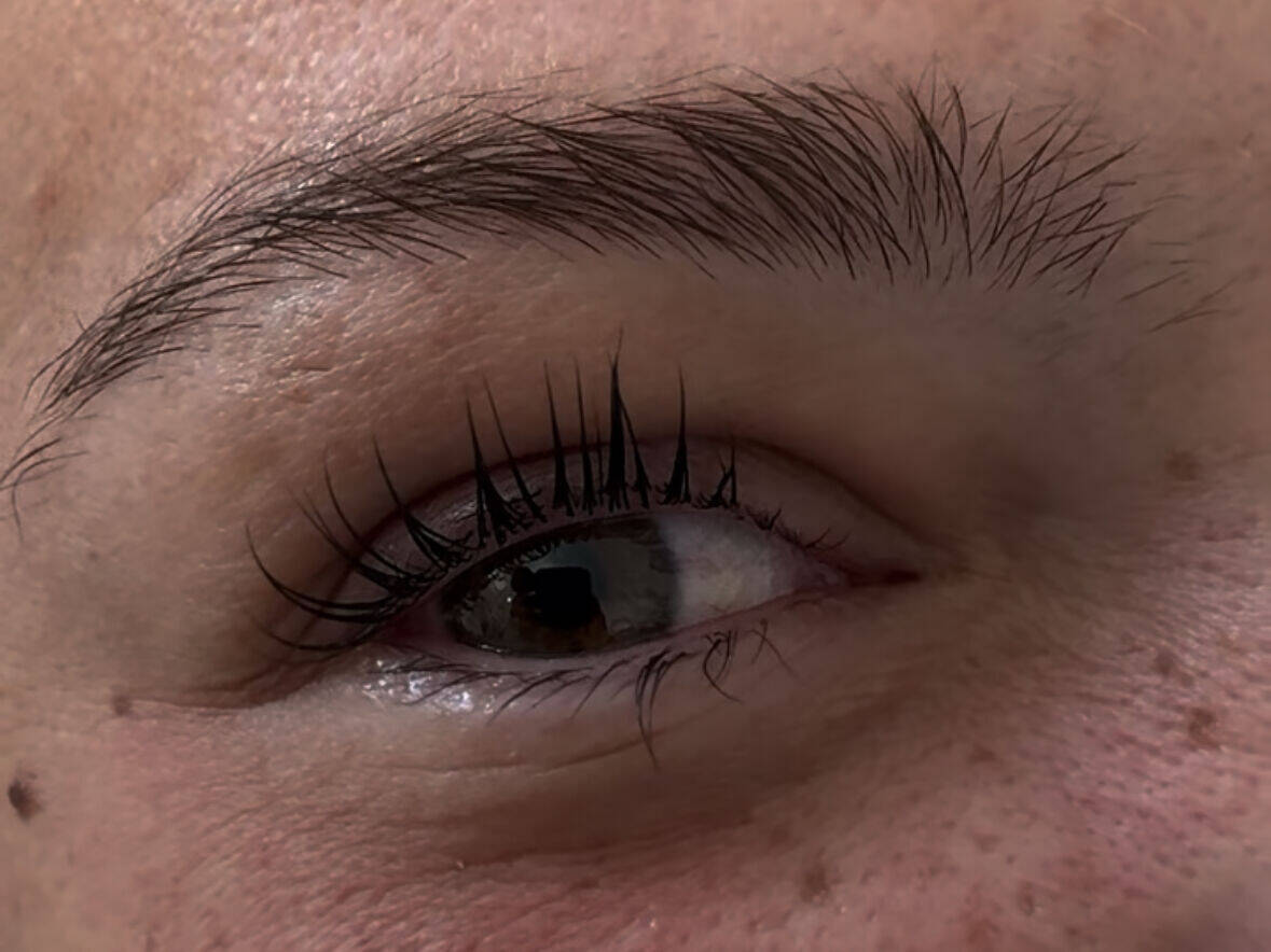Réhaussement de cils