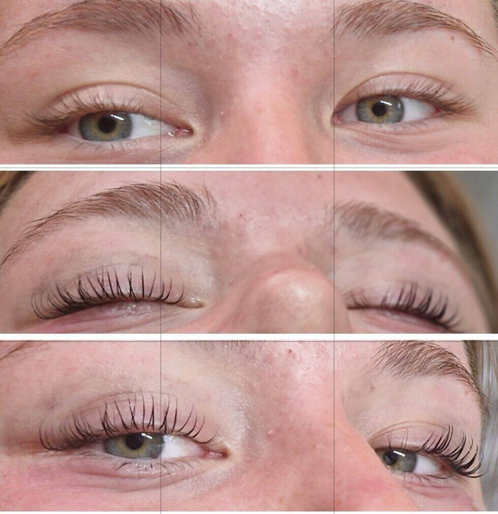 Lash lift and Tint
