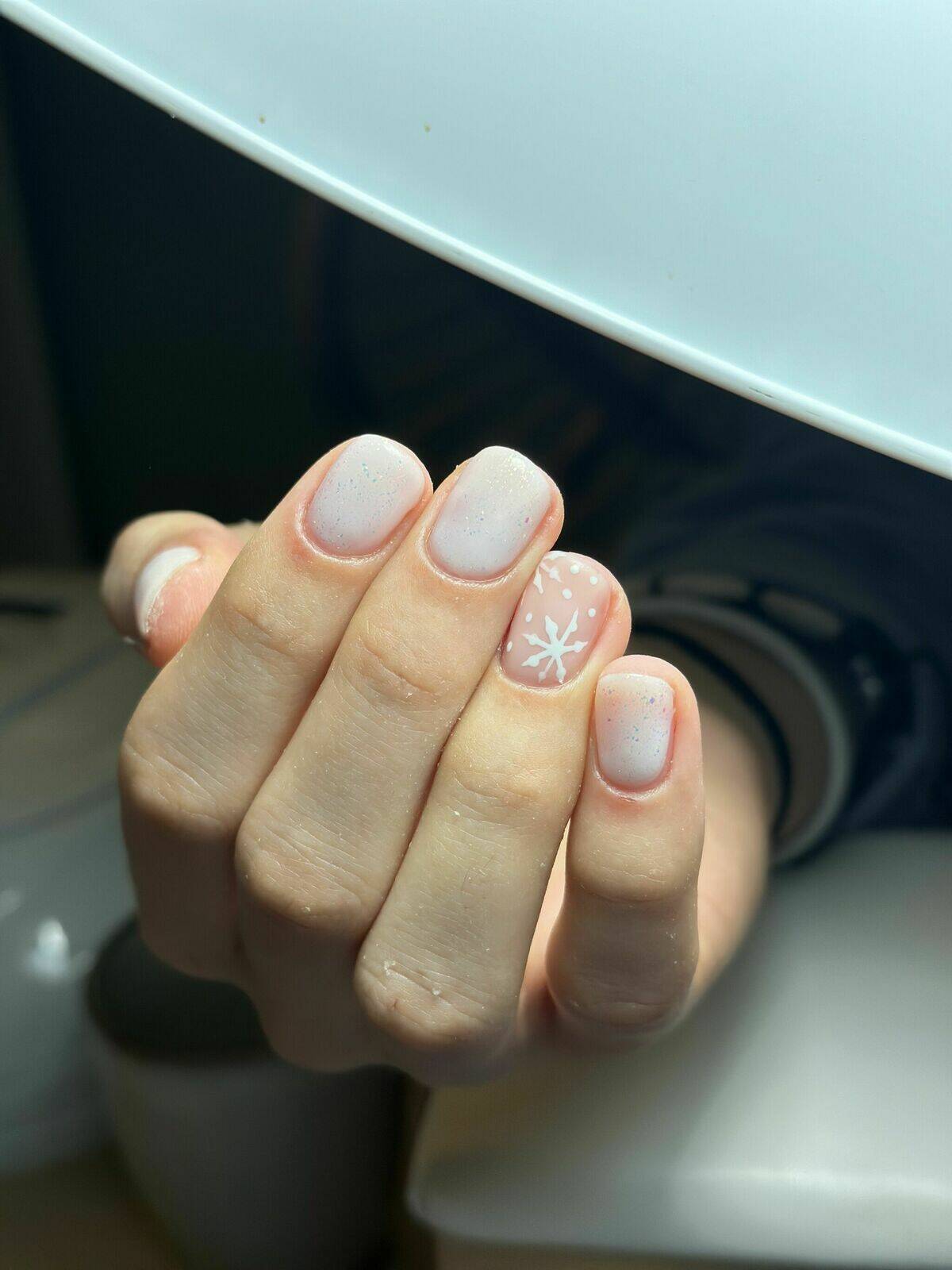 Baby Boomer + Nail art