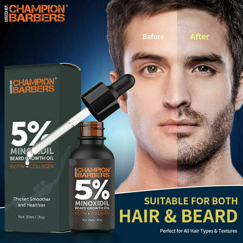 Beard Growth Serum 5% minoxidil