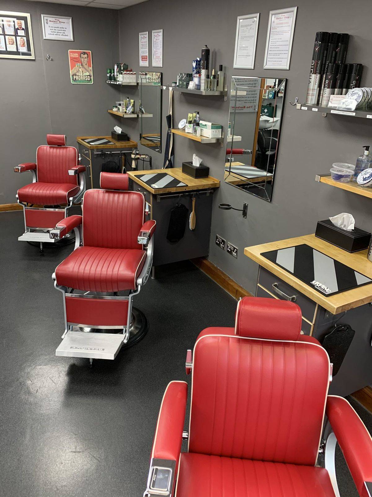 Shop interior April 2021. 