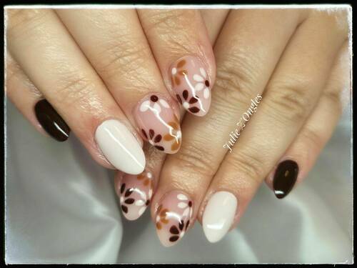 Remplissage Gel tricolor et Nail art