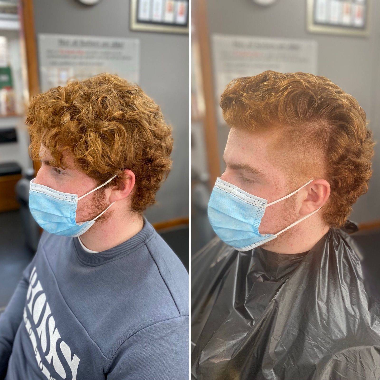 The modern day Mullet. April 2021. 