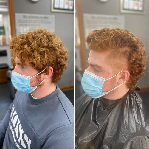 The modern day Mullet. April 2021. 