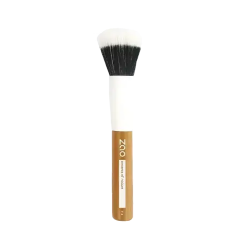 Pinceau teint fibre duo