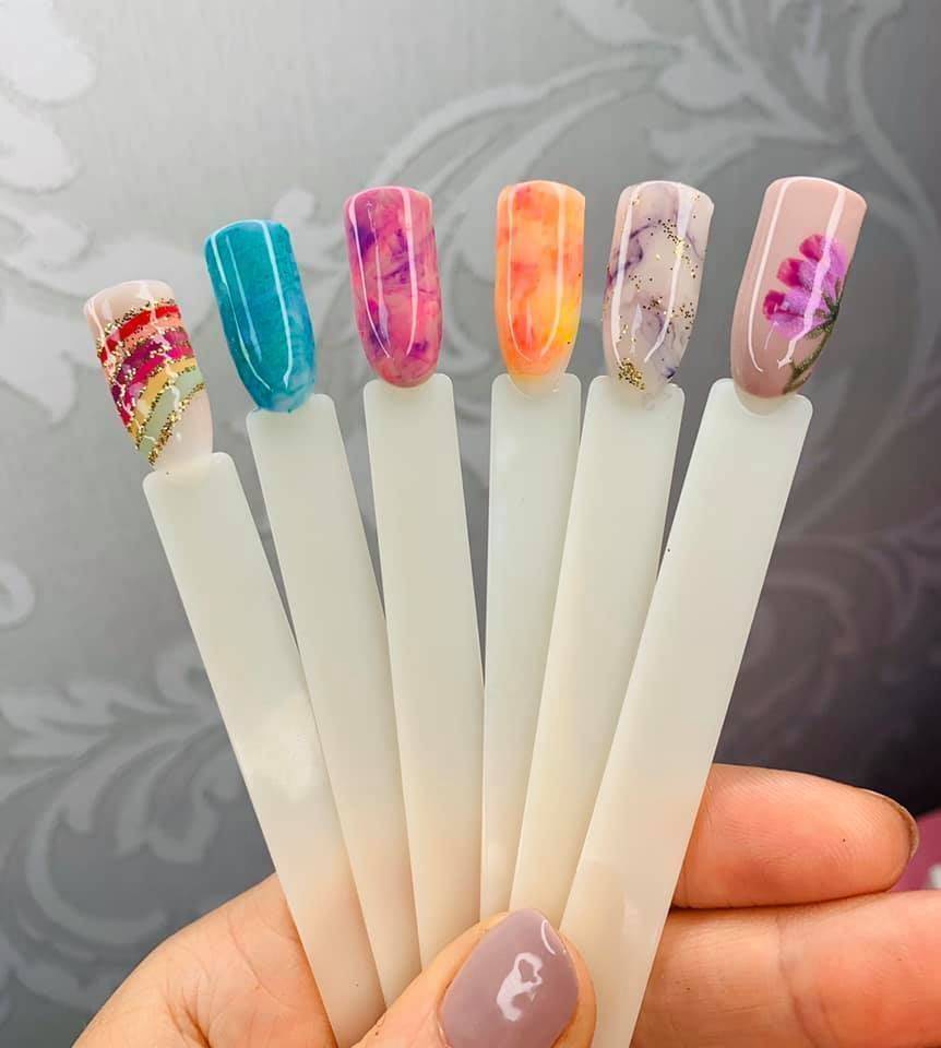 I’ve been practicing my nail art 