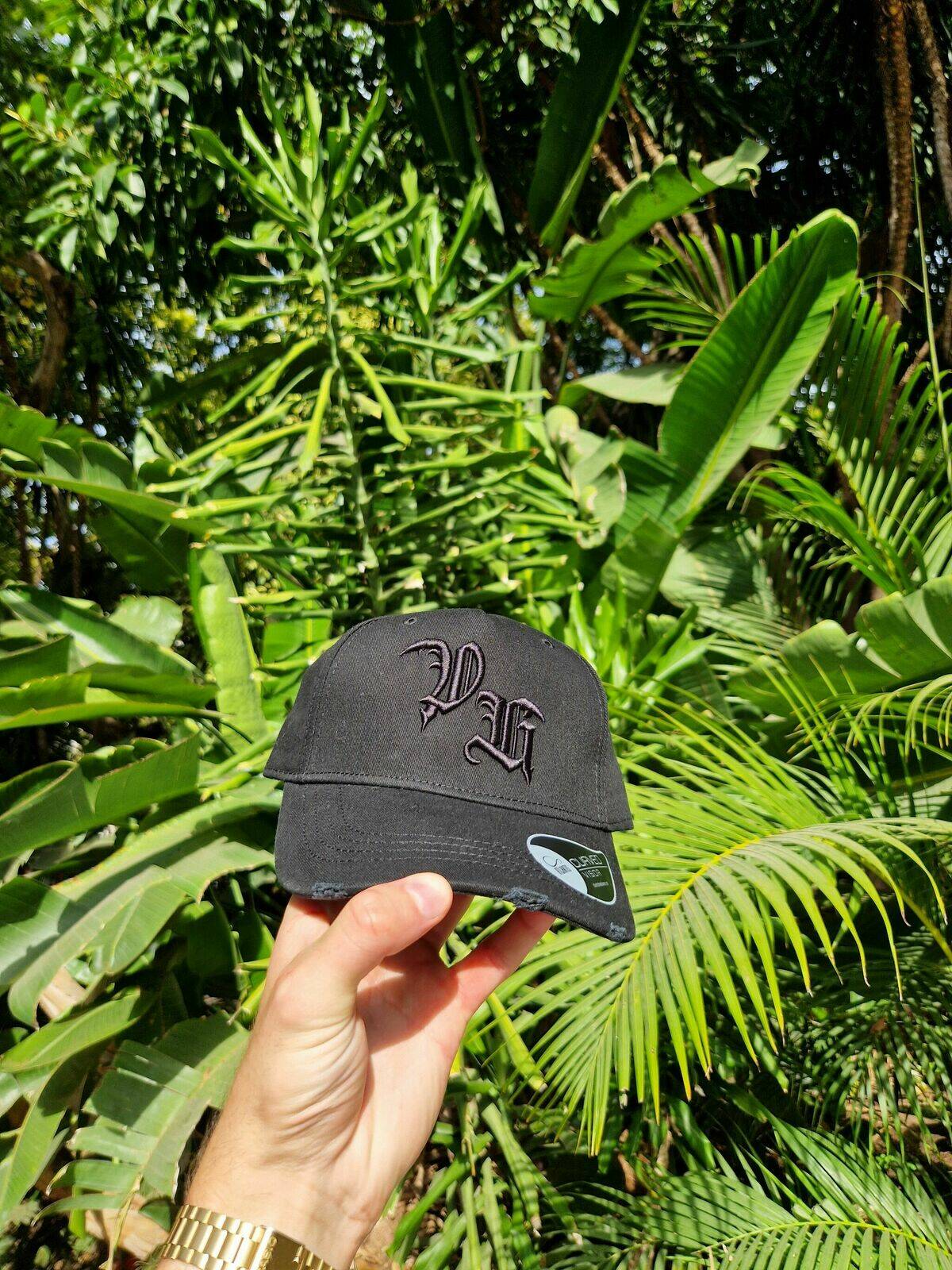 VB Cap Distressed 'Black On Black' 🏴