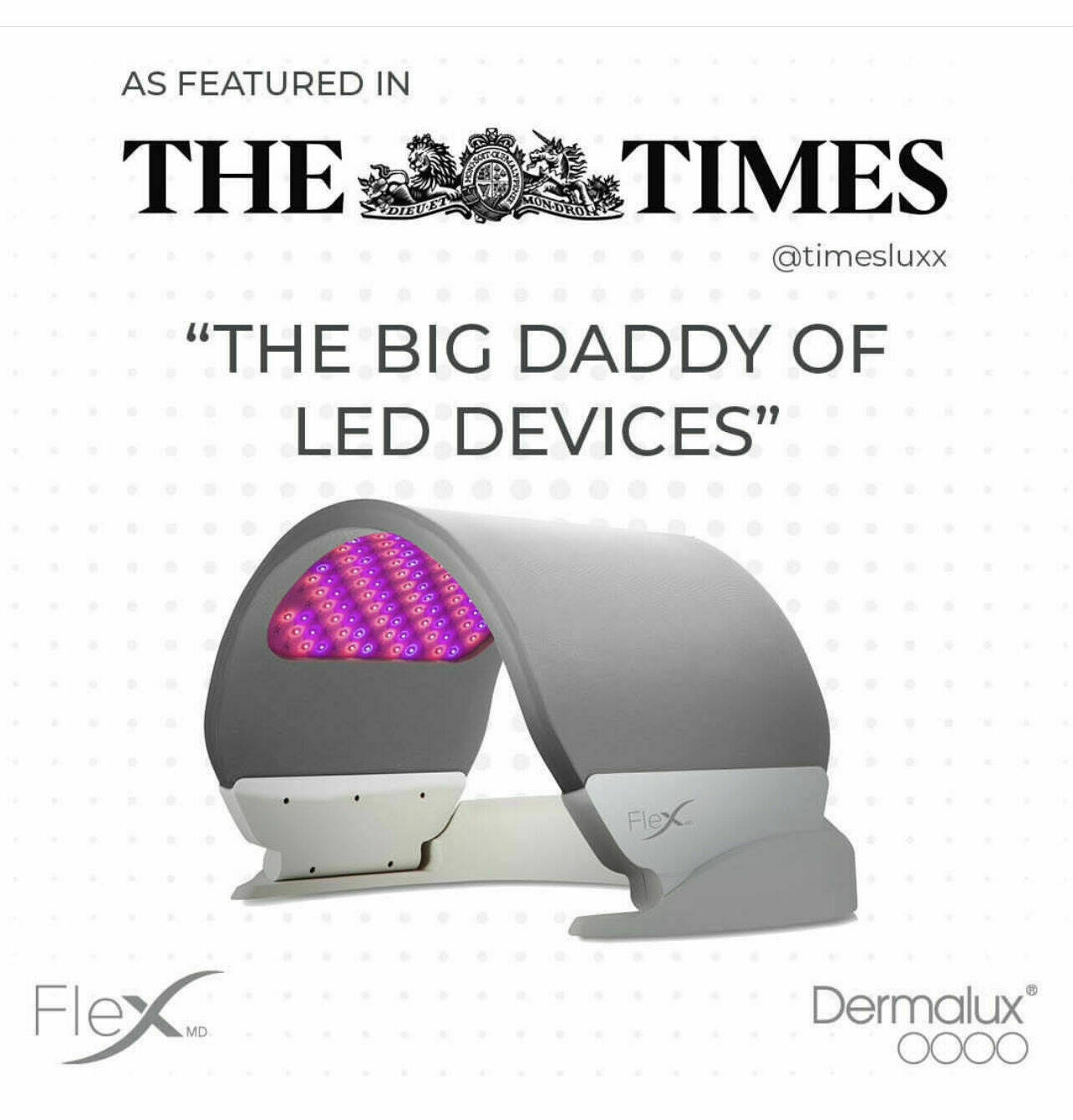 Dermalux Flex available at No3 