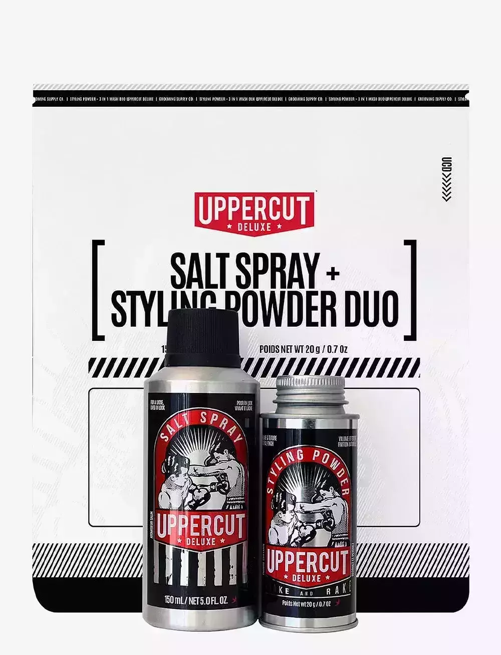 Salt spray + Styling powder duo