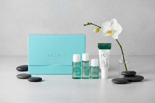 AXIS-Y Mini Glow Set | 4-Step Skincare Travel Kit