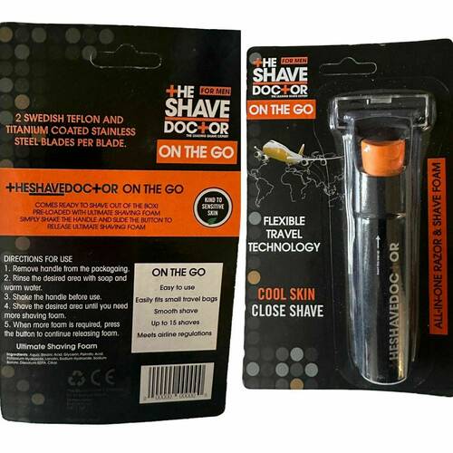 All in one Razor includes Foam (inc uk Postage )